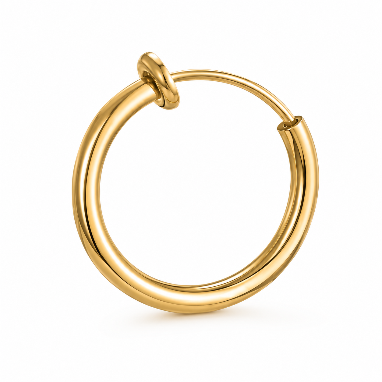 Ear cuff anneau minimaliste doré sans piercing