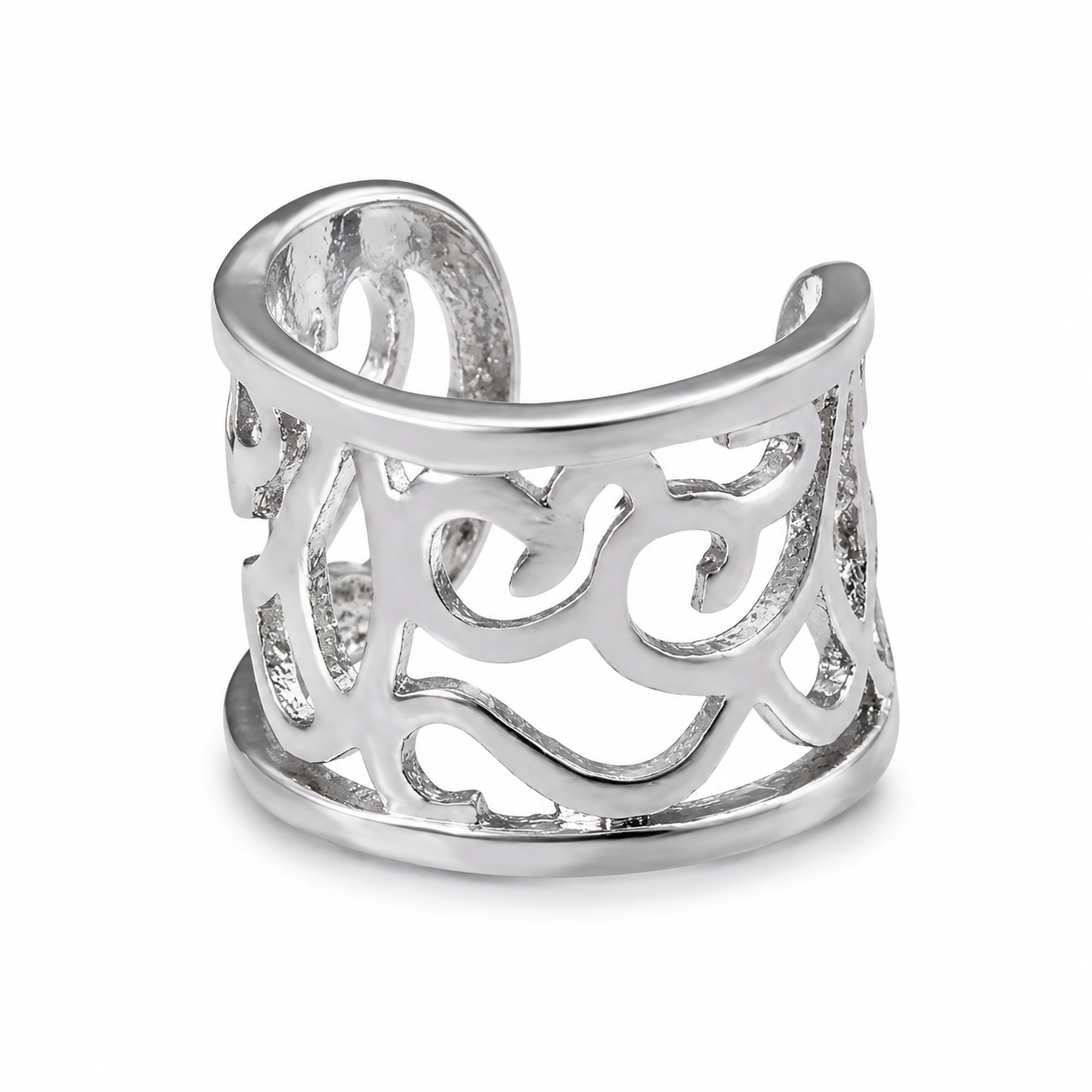 Ear cuff arabesque sans piercing