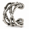 Ear cuff branches entrelacées sans piercing