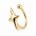 Ear cuff étoile doré sans piercing