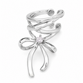 Ear cuff nœud pendant sans piercing