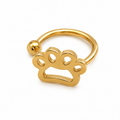 Ear cuff patte de chat sans piercing