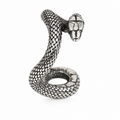 Ear cuff serpent texturé sans piercing