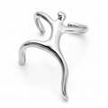 Ear cuff silhouette sans piercing